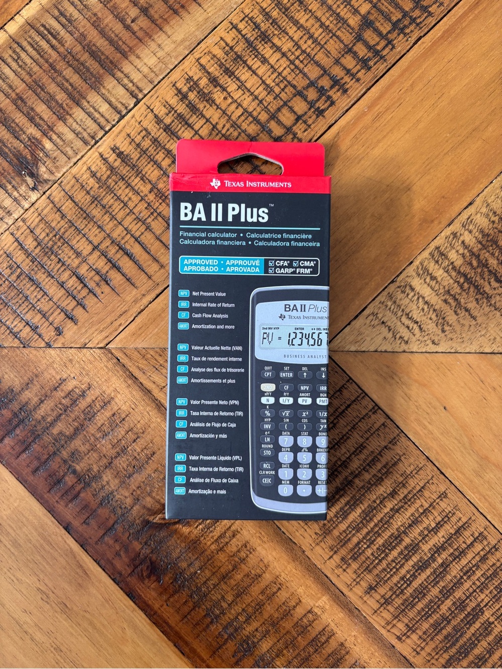 Texas Instruments BA II Plus Business Financial Calculator - Picture 2 of 4